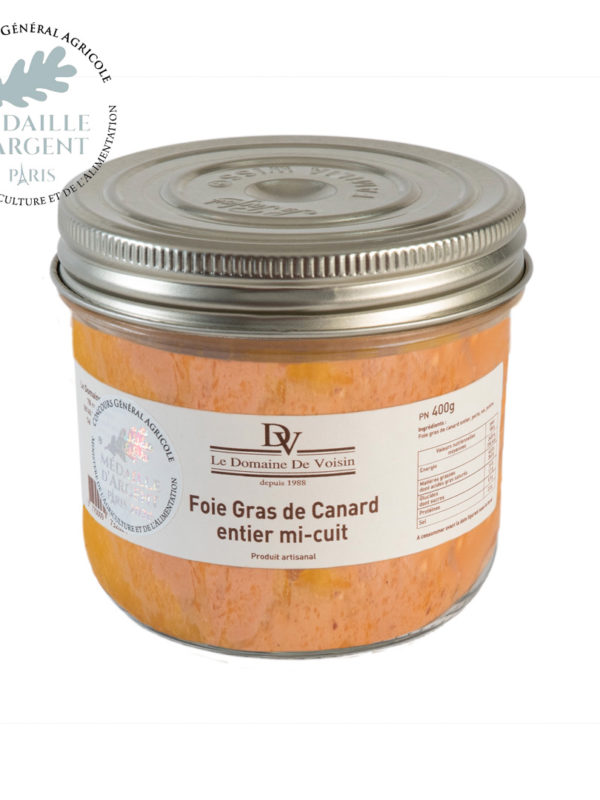 Foie gras de canard mi-cuit boudin 600 g - Produit Frais - maison Masse